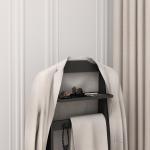 Home Wooden Coat And Shoe Stand For Entrance Hallway OEM / ODM