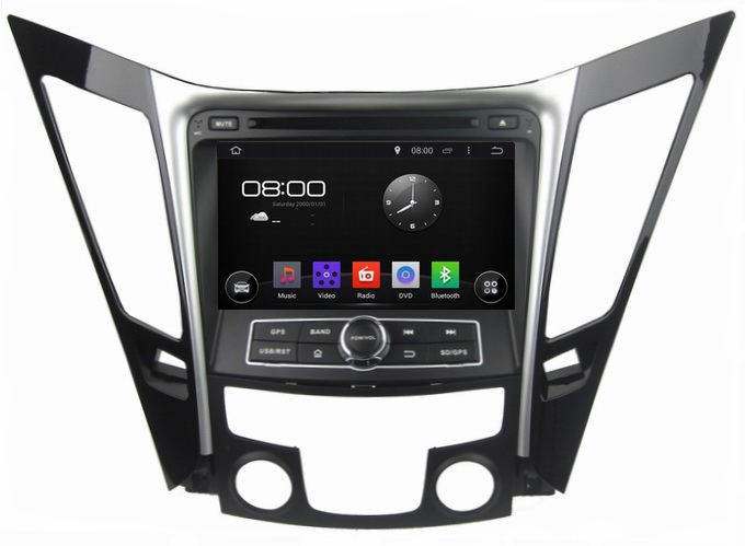 Ouchuangbo Car GPS Navigation iPod USB Hyundai Sonata 2011-2013 Android 4.4 DVD Multimedia System OCB-8027D