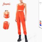 250gsm Womens Loungewear Set 2 Pieces Outfit Elastic Power Yoga Set