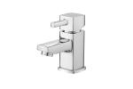 T8182NW Brass Basin Mixer Faucet Modern Handle 145mm Height