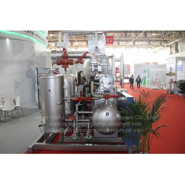 -45 Deg C VFD Freezer Room Kobelco Co2 Refrigeration System For R717 / CO2