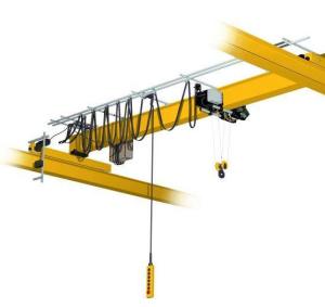 Wholesale 15 Tons Single Girder Overhead Bridge Crane Warehouse Workshop Compact Size Light Weight from china suppliers