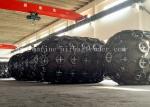 Black Gas Filled Pneuamtic Rubber Fenders For Ship Berthing Protection