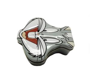 Wholesale Irregular Shape Biscuit Gift Box , Customized Logo Biscuit Metal Box from china suppliers