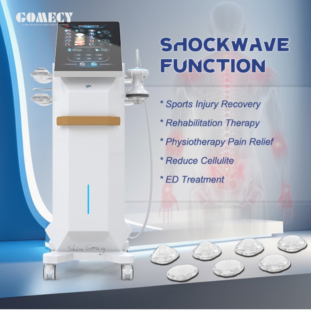 Professional Vertical Focus Shockwave Therapy Device for Effective ED Shockwave Therapy