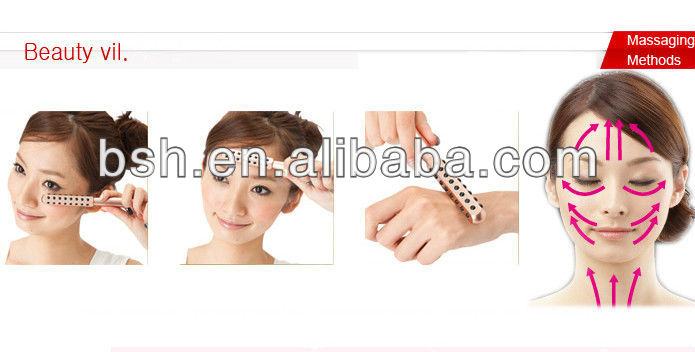 Facial Apparatus Beauty Face Massage Roller With Derma Rolling System
