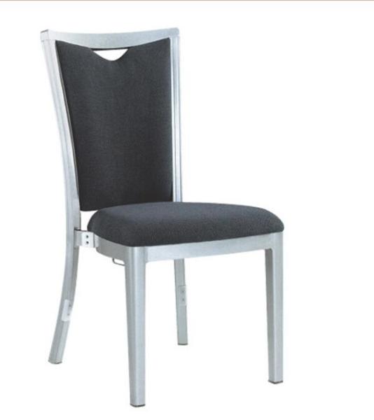 reasonable stackable restaurant dining chair with silver metal tube with hand