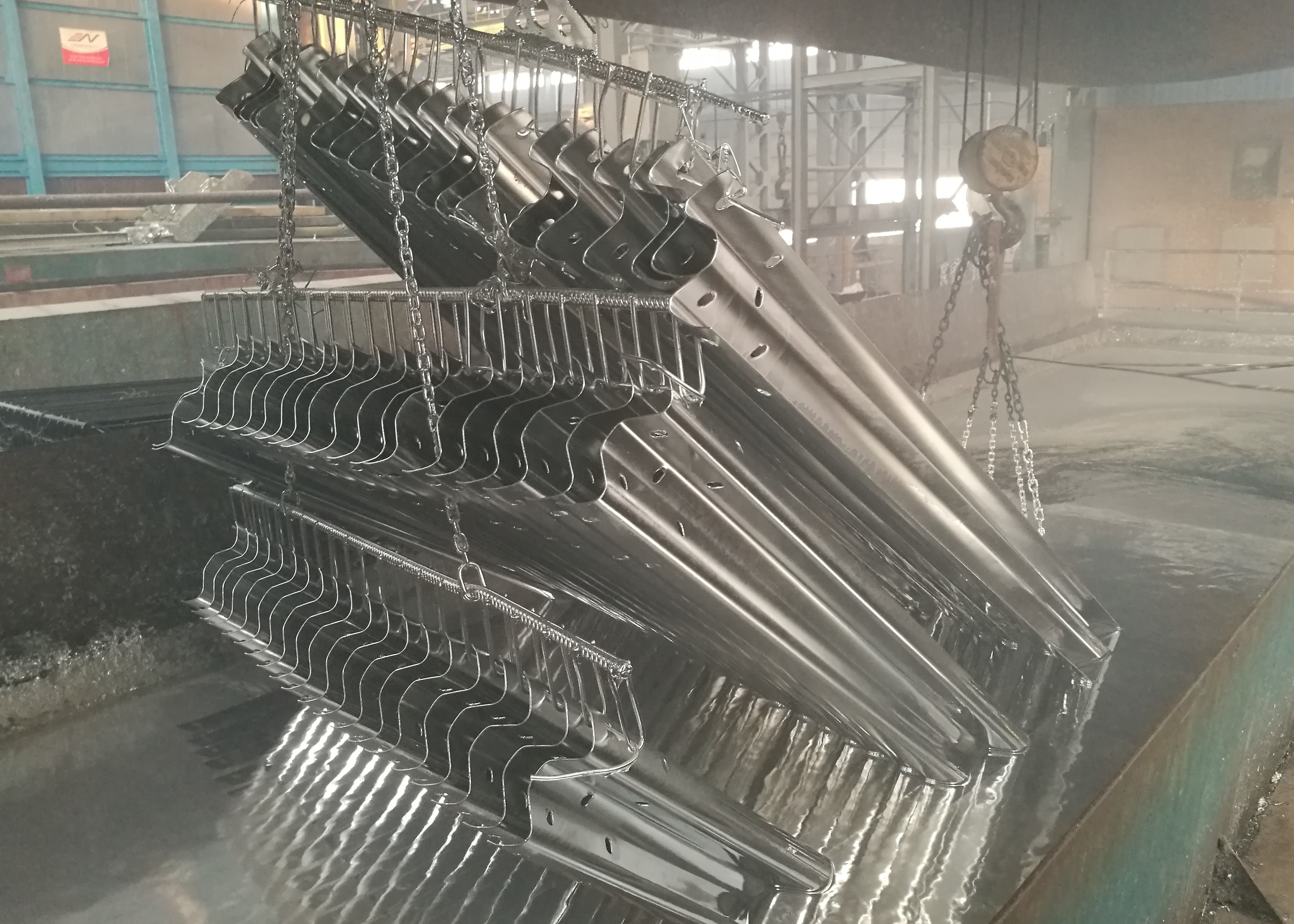High Durability Steel Highway Guardrail Great Impact Resistance ISO 9001 Certification