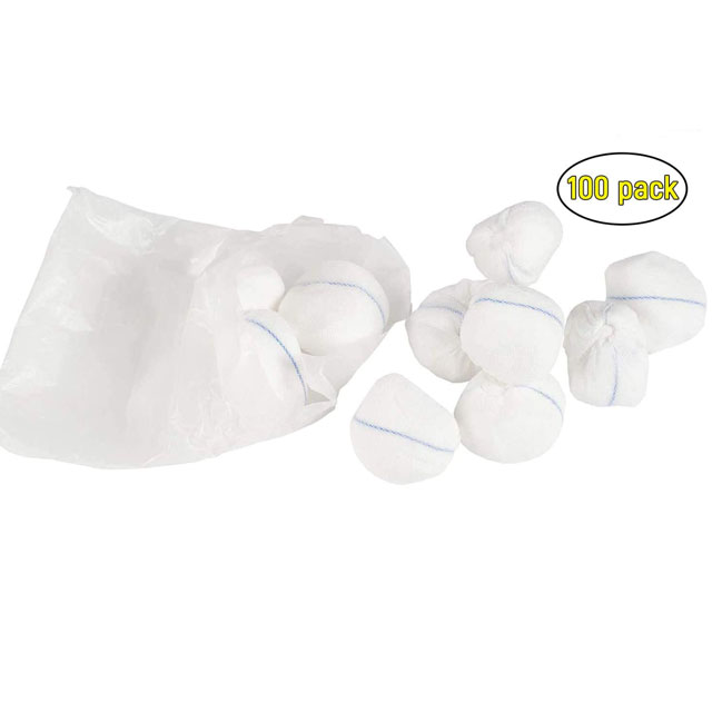 CE Gauze Ball Cotton Balls Various High Absorbent Disposable Cotton Gauze Ball Other Medical Comsumables