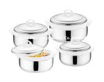 8pcs Brand New soup pot for home hotel and restaurants 304 stainless steel