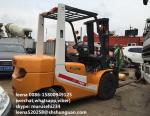 Japanese Made Used Diesel Forklift Truck 3ton Tcm Diesel Forklift Truck