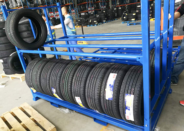 Anti Corrosion Garage Or Industrial Storage Rack , Logistics Industry Warehouse Shelf System