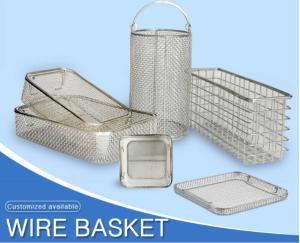 Wholesale Non Rust Stainless Steel Metal Wire Mesh Basket For Filter environmental protection from china suppliers