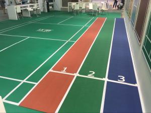 Wholesale Sports Waterproof Rubber Flooring Thickness 5mm Width 1.5m Length 15m from china suppliers