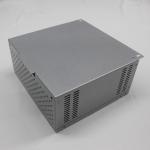 Anti Corrosion Precision Sheet Metal Parts , Painting Grey Extruded Aluminium