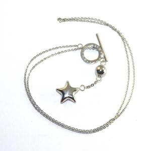 Wholesale New Fashion Ladies 316L High Quality Charming Pendant Chain Necklace LPN210 from china suppliers