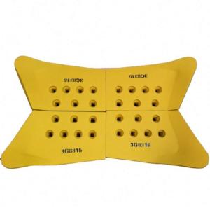 Wholesale High Hardness Bulldozer Cutting Edges End Bits for Motor Grader Blades HRC45 from china suppliers