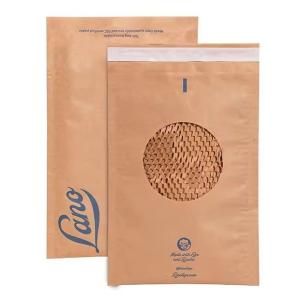 Wholesale Compostable Honeycomb Padded Kraft Paper Express Envelope Biodegradable Shockproof Mailers Shipping Mailing Bags from china suppliers