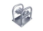 10KN Narrow Cable Trench Straight Cable Guides Rollers