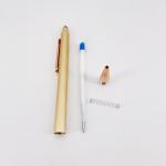 Luxury Texture Matte Ball Pen Aluminum Barrel Touch Screen Press-Type Ballpoint