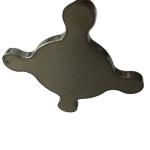 Sheet Metal Laser Cutting Panel Etching Service Stainless Steel Heart Design