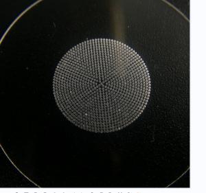Wholesale High Temperature Resistance Fused Silica Plate Round Shape Laser Drilling from china suppliers