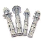M6 Carbon Steel 1/4 Inch Galvanized Wedge Anchors corrosion resistant