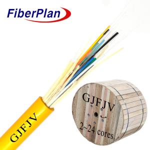 Wholesale Indoor Fiber Optic Cable 24 Core Indoor Ribbon Indoor Tight Buffer Fiber Optic Cable from china suppliers