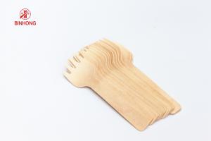 Wholesale Natural Birch Wood Spoon Forks Knives Disposable Biodegradable Cutlery Bulk from china suppliers