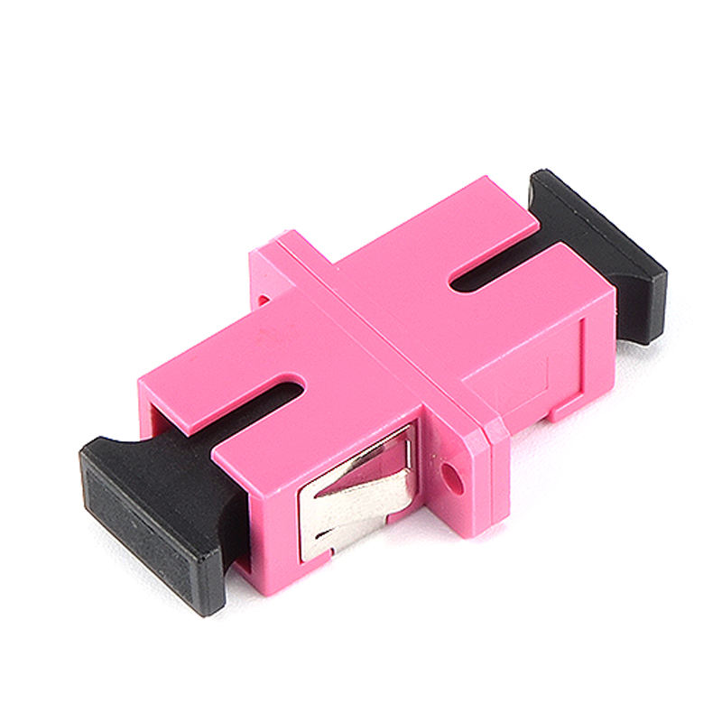 PVC Fiber Optic Adapters Connectors SC To LC Singlemode Simplex Green