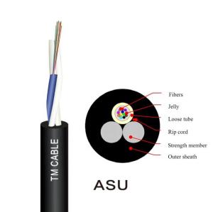 Wholesale ASU Fiber Optic Cable Mini Adss Single Mode Non Metal 12 Core Self Supported from china suppliers