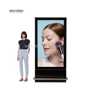 Wholesale Floor Mount Aluminum LCD Digital Signage 65 / 75Inch Indoor For Metro Station from china suppliers