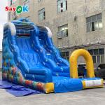 Commercial Inflatable Water Slide Outdoor Games Big Inflatable Slide With