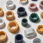 Chemical Resistance Plastic Insert Moldings Precision 1-4 Cavities