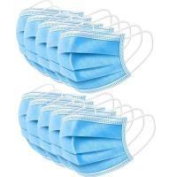 Fiberglass Free 3 Ply Surgical Face Mask , Easy Carrying Disposable Medical Face