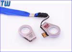 Water Drop Circle Acrylic 8GB USB Flash Pen Drive Free Lanyard