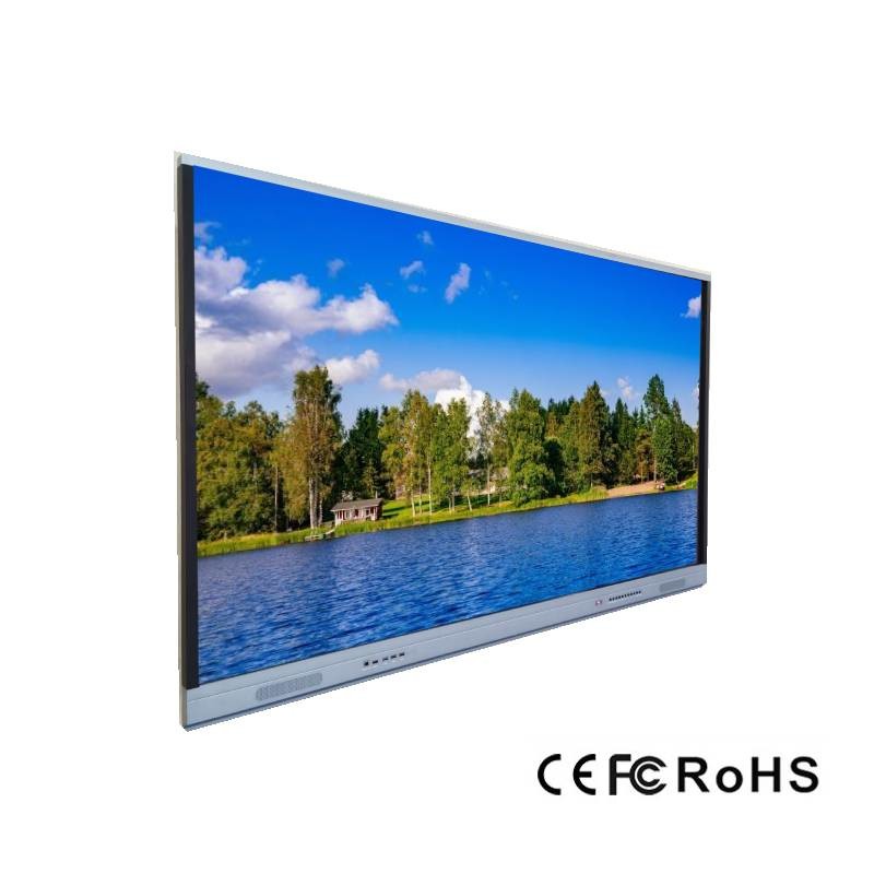 iBoard 4K Smart Board, Infrared Technology 98 inch Electronic Whiteboard For Teaching Fast Response Writing