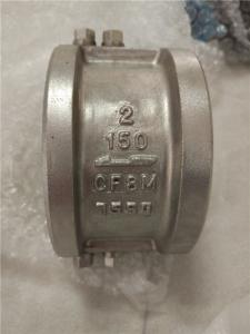 Wholesale SUS Wafer Double Disc Check Valve 2&quot; 150LB from china suppliers
