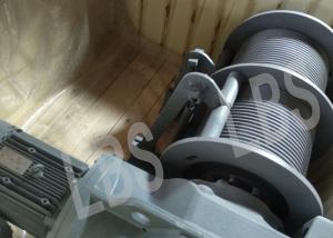 Wholesale 150m Rope Motorised Winch Machine With Motor / Reducer / Brake from china suppliers