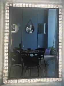 Wholesale Stainless Steel LED Crystal Effect Mirror Crystal Vanity Mirror With Lights from china suppliers