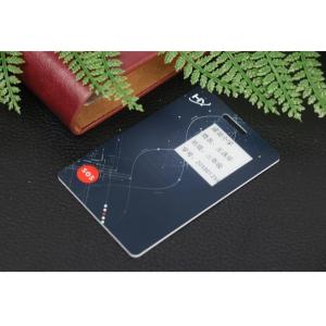 Wholesale 1.54 Inch Active OTP Smart Card For Personal Information Card from china suppliers