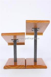 Wholesale Clothing Shop Table Top Shoe Display Platforms , Commercial Wooden Shoe Display from china suppliers