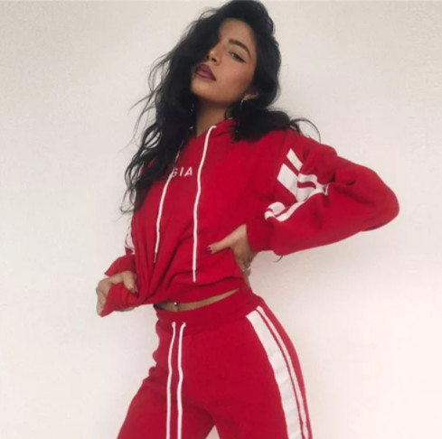 Long Sleeve Unlined Hoodie Athletic Sports Cropped Workout Hoodie For Women