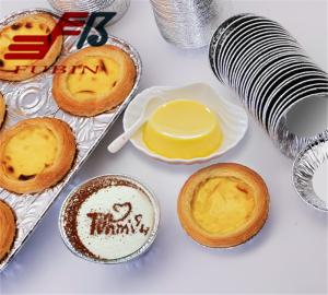 Wholesale Cream Puff Aluminium Foil Baking Tray 3 Inch Thermal Insulation from china suppliers