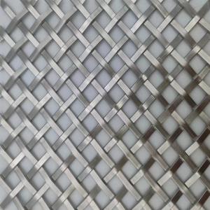 Wholesale Modern Style Interior Wire Mesh Stainless Steel Flat For Protect Railing from china suppliers