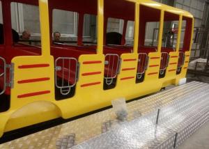 Wholesale 360 Degrees Rotation Kids Theme Park Rides , 24 Seats Crazy Bus Ride For All Ages from china suppliers