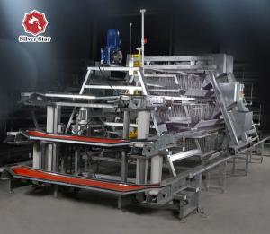 Wholesale Poultry Farming Equipment A Type Battery Chicken Cage 4 Tiers from china suppliers