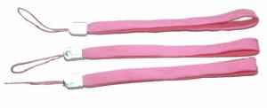 Wholesale Tubular polyester wrist strap lanyards for phone holder, size 1x15cm, MOQ3000pcs, 3-5g, from china suppliers