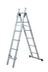 2x6 Lightweight 6063 Aluminum Extension Ladder 5.5kg Easily Carried