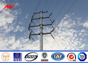 Wholesale Electricity Distribution 12m Tubular Steel Power Pole For Transmission Line Project from china suppliers